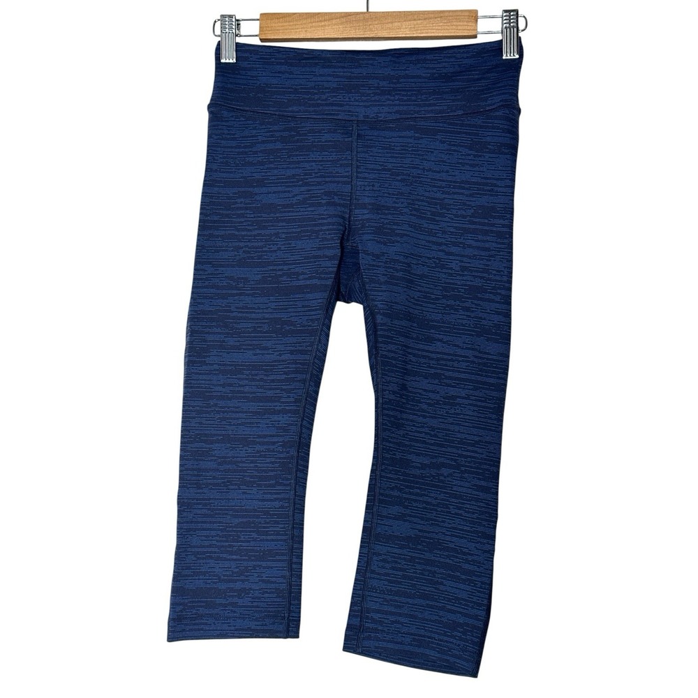 Outdoor Voices Leggings Women's Small Navy Cropped Athleisure Workout Gym Comfy